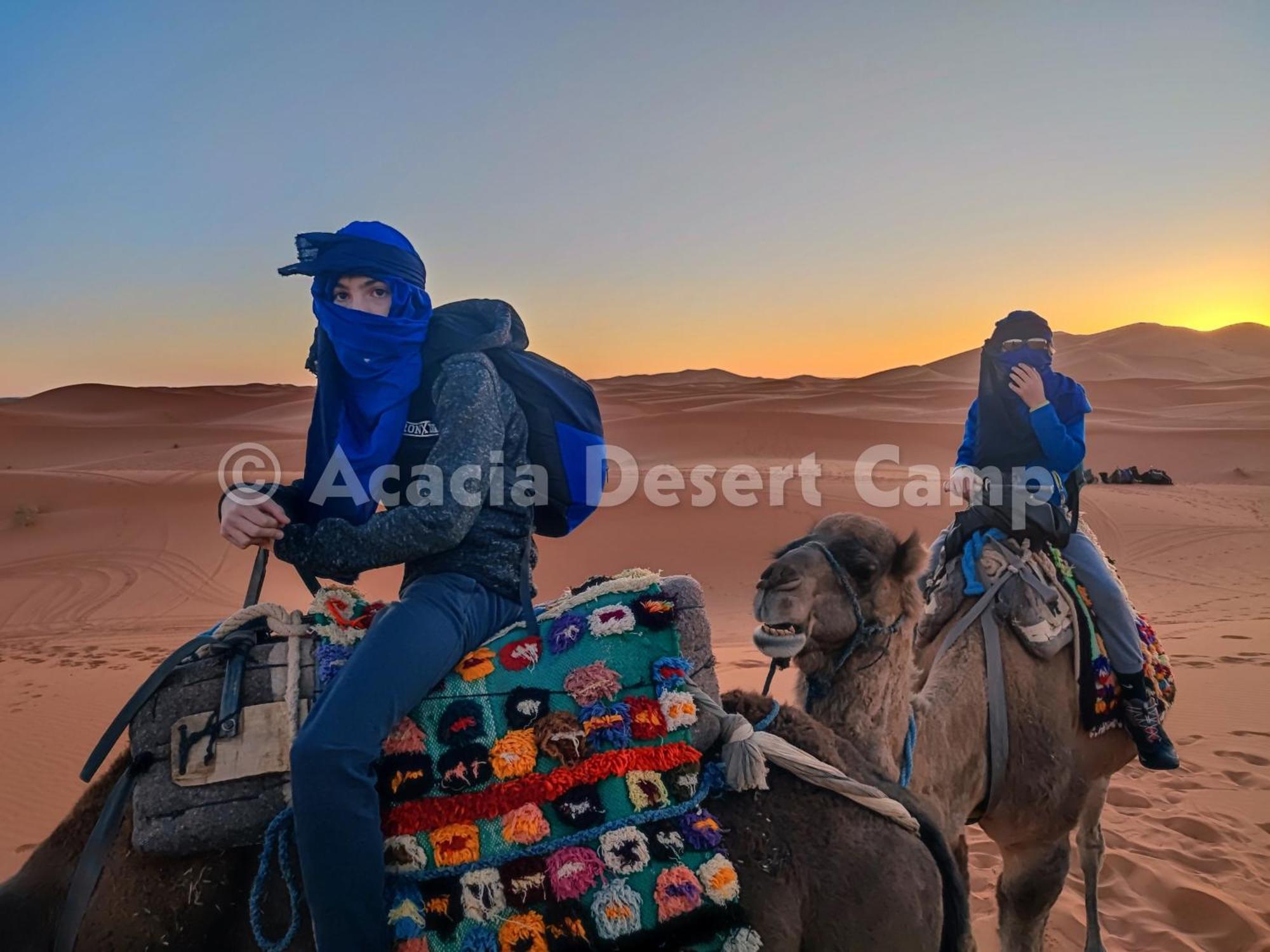 Acacia Desert Camp Hotel Мерцуга Екстериор снимка