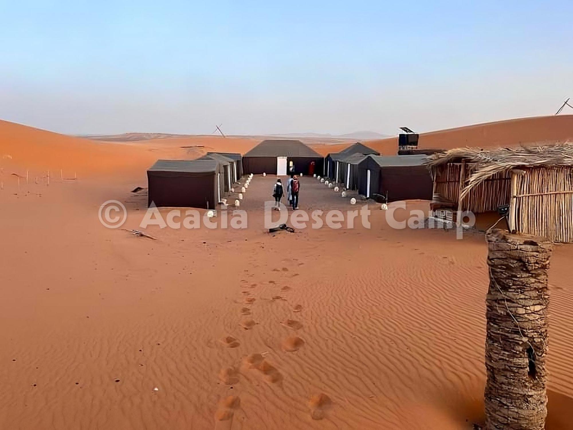 Acacia Desert Camp Hotel Мерцуга Екстериор снимка